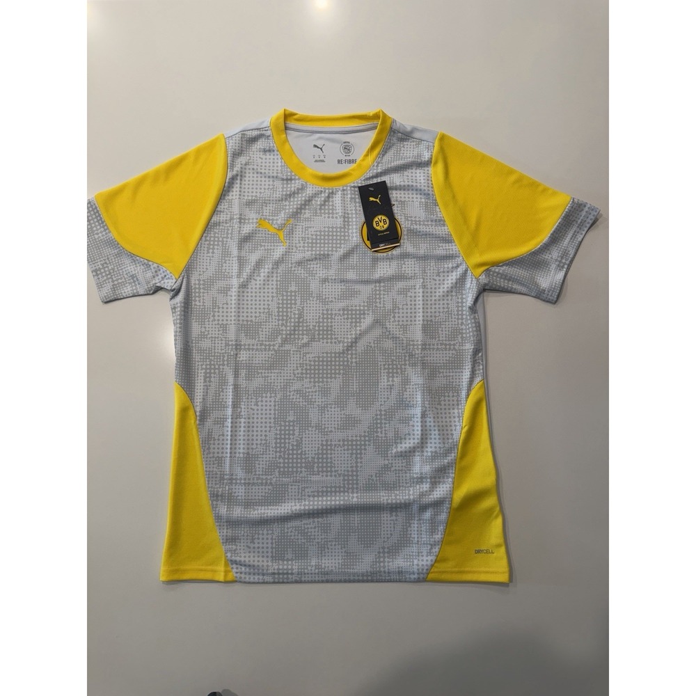 Puma Borussia Dortmund BVB‎ Training Soccer Jersey 781665 Mens M NWT